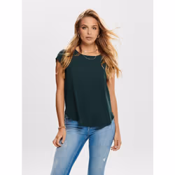 ONLY 15142784, Top (garment), Adult, Female, Green, Green Gables, Short sleeve