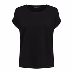 ONLY 15106662 T-shirt Round neckline Short sleeve Elastane, Polyester, Viscose