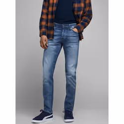 Jack & Jones 12148275, Blue, Jeans, Cotton, Elastane, Do not bleach, Natural drying, Mild wash (40°C)