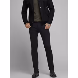 Jack & Jones 12152346, Black, Jeans, Cotton, Elastane, Polyester, Do not bleach, Do not tumble dry, Fine wash (30°C)