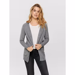 ONLY 15174274, Cardigan, Adult, Female, Grey, Medium Grey Melange, XS