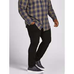 Jack & Jones 12153645, Jeans, Adult, Black, Cotton, Elastane, Polyester, Do not bleach, Natural drying