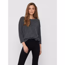 ONLY 15177776, Top (garment), Adult, Female, Grey, Dark Grey Melange, M