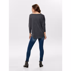 ONLY 15177776 Top (garment) Round neckline 3/4 sleeve Elastane, Polyester