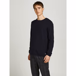 Jack & Jones 12157321, Adult, Black, L, Cotton, Do not bleach, Do not tumble dry
