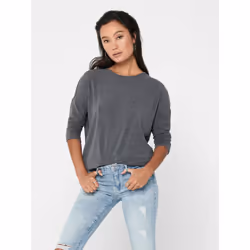 ONLY 15157920, Top (garment), Adult, Female, Grey, Dark Grey Melange, S