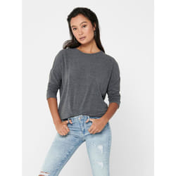 ONLY 15157920 Top (garment) Round neckline Long sleeve Elastane, Polyester, Viscose