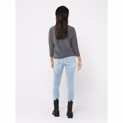 ONLY 15157920 Top (garment) Round neckline Long sleeve Elastane, Polyester, Viscose