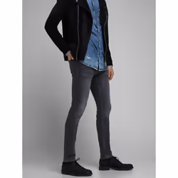 Jack & Jones 12159030, Black, Grey, Jeans, Cotton, Elastane, Polyester, Do not bleach, Natural drying, Do not dry-clean