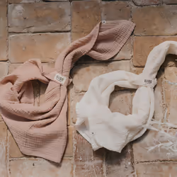 Bibs Muslin Cloth - Ivory