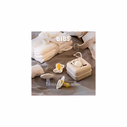 Pacifier Case with Strap, for Storing and Transporting Soothers, Can Hold up to Three Dummies, 100% BPA Free Food-Grade Material. Sage