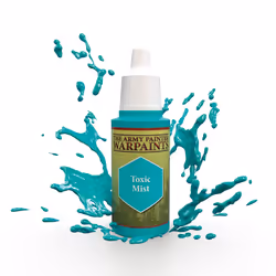 The Army Painter Warpaints: Toxic Mist, Turquoise, Acrylic paint, liquid, 18 ml, 1 pc(s)