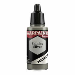 The Army Painter Warpaints Fanatic Metallic: Shining Silver Water-based paint 1 pc(s)