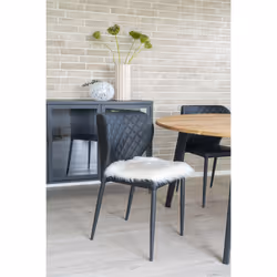 House Nordic 3981152 seat cushion Ivory