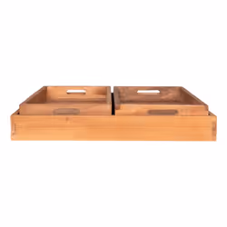 House Nordic 4601020 food service tray Classic serving tray Rectangle Wood