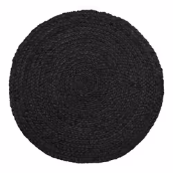 House Nordic 3984002 placemat Round Dark Grey 4 pc(s)