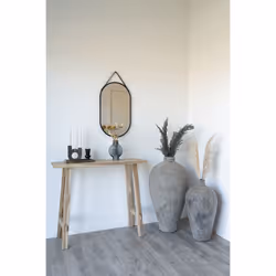 House Nordic 4001080 wall mirror Oval Black - Additional view 4