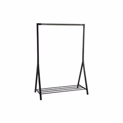 Actona Brent, Floorstanding, Steel, Black, Matte, Adults, 1170 mm