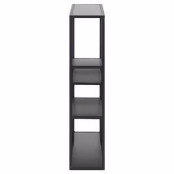 Actona Seaford Floating shelf Wall mounted Steel, Paper Black