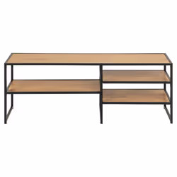 Actona Seaford TV cabinet/entertainment centre 3 shelves