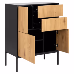 Actona Seaford living room sideboard/buffet 3 door(s)