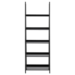Actona Wally Ladder shelf Freestanding MDF Black