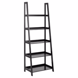 Actona Wally Ladder shelf Freestanding MDF Black
