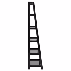Actona Wally Ladder shelf Freestanding MDF Black