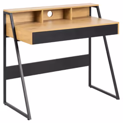 Actona Reece, Writing desk, Home office, Straight, Rectangular shape, Oak, Oak