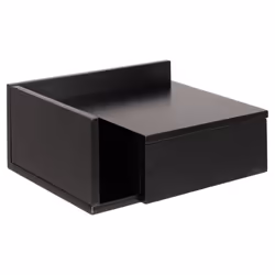 Actona Ashlan Bedside table 1 drawer(s) Black - Additional view 5