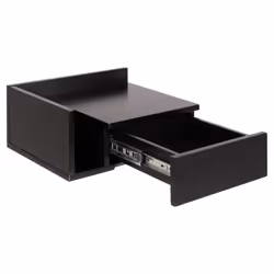 Actona Ashlan Bedside table 1 drawer(s) Black - Additional view 6