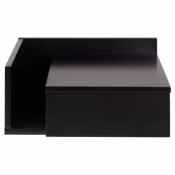 Actona Ashlan Bedside table 1 drawer(s) Black - Additional view 7