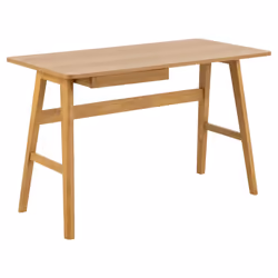 Actona Barnett, Writing desk, Home office, Straight, Rectangular shape, Oak, Oak