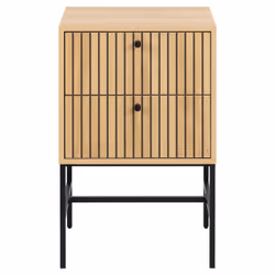 Actona Albany Bedside table 2 drawer(s) Oak