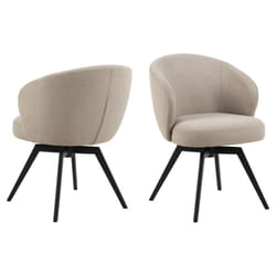 Actona Darlene restaurant/dining chair Padded seat Padded backrest