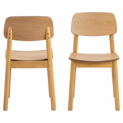 Actona Barlow restaurant/dining chair Hard seat Hard backrest