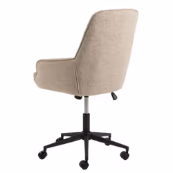 Actona Erik, Padded seat, Padded backrest, Brown, Brown, Fabric, Fabric