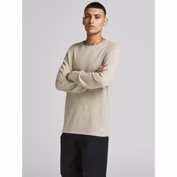 Jack & Jones 12157321, Adult, Beige, XXL, Cotton, Do not bleach, Do not tumble dry