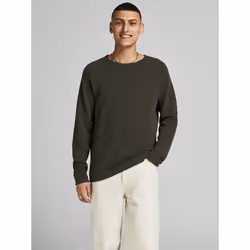Jack & Jones 12157321, Adult, Green, XL, Cotton, Do not bleach, Do not tumble dry