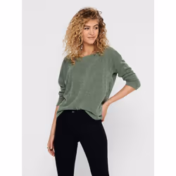 ONLY 15177776, Top (garment), Adult, Female, Green, Green Bay, XL