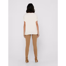 ONLY 15106662 T-shirt Round neckline Short sleeve Elastane, Polyester, Viscose