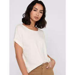 ONLY 15106662 T-shirt Round neckline Short sleeve Elastane, Polyester, Viscose - Additional view 6