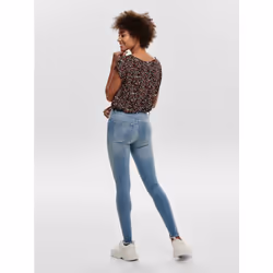 ONLY 15161116 Top (garment) Round neckline Short sleeve Elastane, Polyester