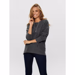 ONLY 15173800, Pullover, Adult, Female, Grey, Dark Grey Melange, M