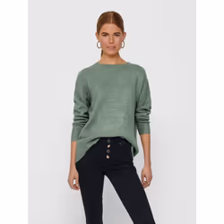 ONLY 15173800, Pullover, Adult, Female, Green, Balsam Green, S