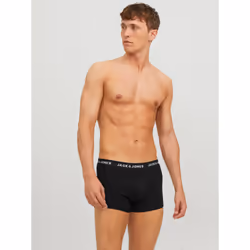 Jack & Jones 12171258_2161_760076.265, Black, L, 7 pc(s), Maximum temperature 30°C (86°F), normal process Do not bleach Iron ...