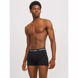 Jack & Jones 12171944_2161_765837.263, Black, S, 3 pc(s), Maximum temperature 40°C (104°F), normal process Do not bleach Iron ...