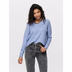 ONLY 15204588, Pullover, Adult, Female, Blue, Blue / Skyway, M