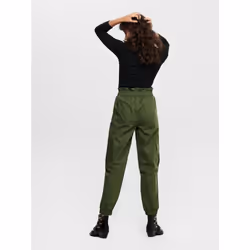 ONLY 15204712 Top (garment) Round neckline Long sleeve Cotton, Elastane