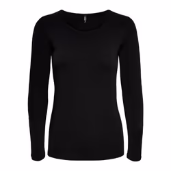 ONLY 15204712 Top (garment) Round neckline Long sleeve Cotton, Elastane